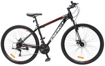 Велосипед CrossBike 29" Energy 2025 Рама 19" black-red