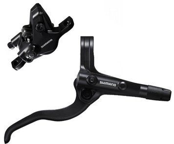 Тормоз гидравлический дисковый задний Shimano MT410-2 (правая ручка BL-MT401, калипер BR-MT410, J-kit гидролиния 1700мм)