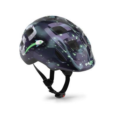 Шолом дитячий MET HOORAY CE SPACE | GLOW IN THE DARK XS
