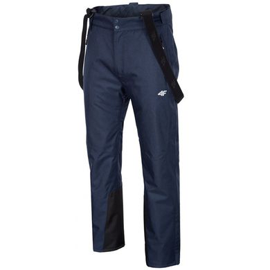 Штаны 4F горнолыжные цвет: синий плотный джинс