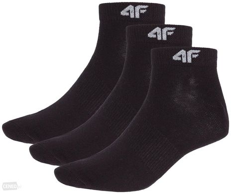 Носки 4F цвет: черный 3 пары