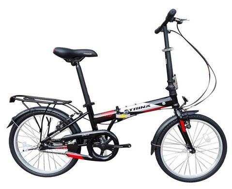 Велосипед Trinx Life 1.0 20 Black-Grey-Red