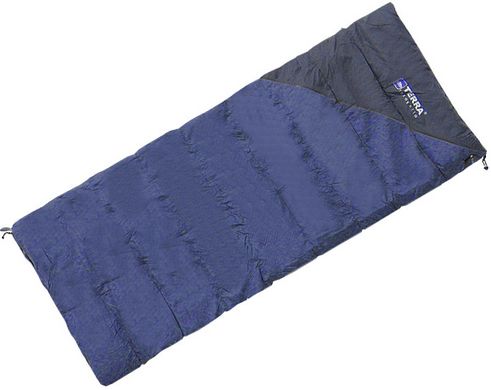 Спальный мешок Terra Incognita Campo 200 (L) (синий/серый)