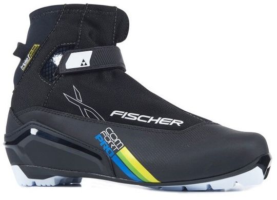 Беговые ботинки Fischer XC Comfort PRO black/yellow
