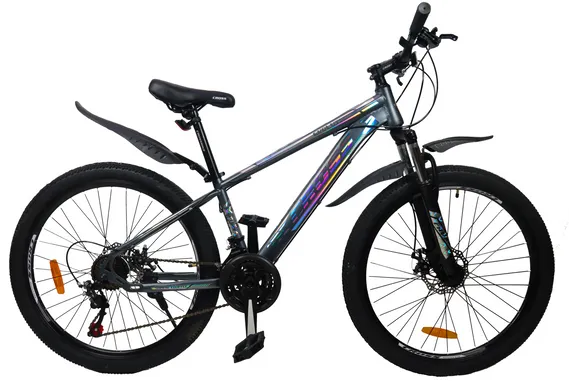 Велосипед Cross 27,5" Evolution , рама 17" gray, артикул: 27TJS-002817 ? Магазин товаров для спорта Unisport