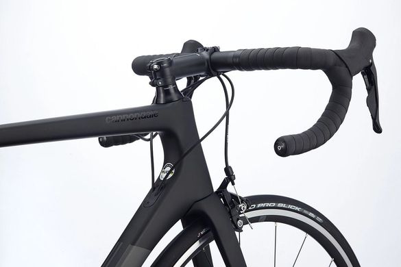 Велосипед 28" Cannondale SUPERSIX Carbon 105 рама - 58см 2022 BBQ, чёрный
