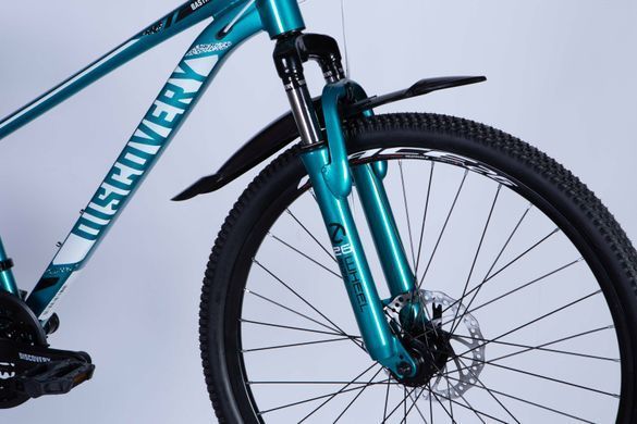 Велосипед AL 26" Discovery BASTION DD CS рама-13" бирюзовый 2025