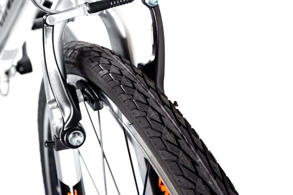 Велосипед Trinx Free 1.0 700C*470 Grey-Black-Orange