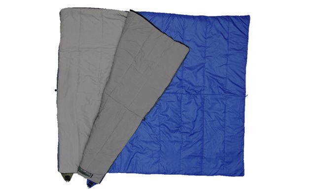 Спальный мешок Terra Incognita Campo 200 (L) (синий/серый)