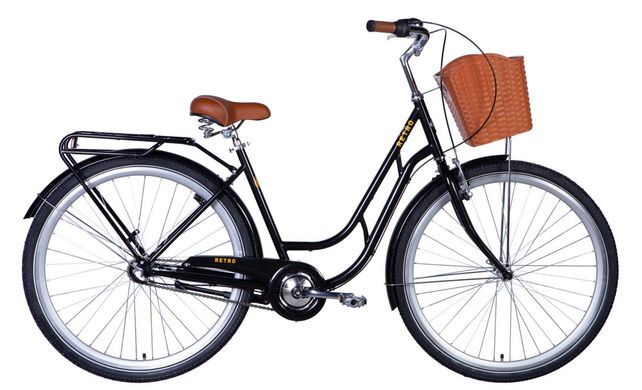 Велосипед 28" Dorozhnik RETRO PH 2022 (оранжевый )