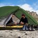 Палатка сверхлегкая двухместная с футпринтом Naturehike Mongar NH17T007-M, 210T, темно-зеленая 3 из 4