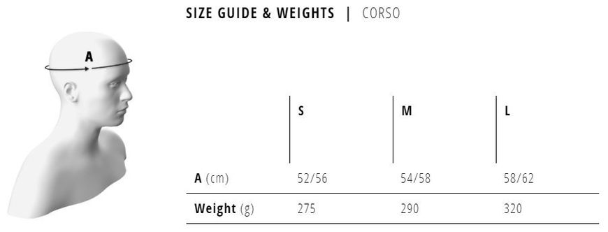 Шлем Met Corso Black/Matt 58-62 cm
