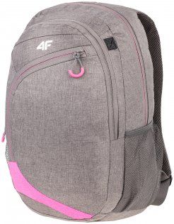Рюкзак 4F цвет: серо-розовый ONE SIZE(р)