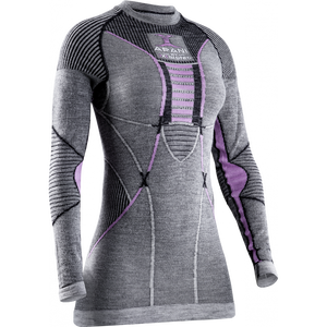Термобілизна X-Bionic Apani 4.0 Merino Shirt Round Neck Long Sleeves Women (AP-WT06W19W) XL Цвет - B343