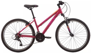 Велосипед 26" Pride STELLA 6.1, рама XS , 2023, бордовый (задний и передний переключатели и манетка - MICROSHIFT)