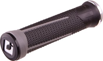 Гріпси ODI AG-1 Signature Black/Graphite w/ Silver clamps (чорно - графітові з срібними замками)