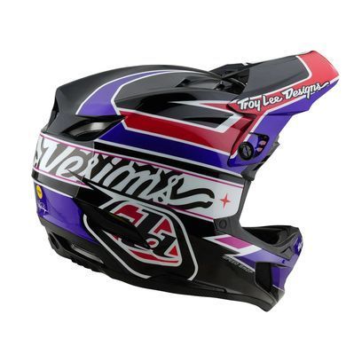 Шлем TLD D4 POLYACRYLITE HELMET; LINEAR [BLACK] LG
