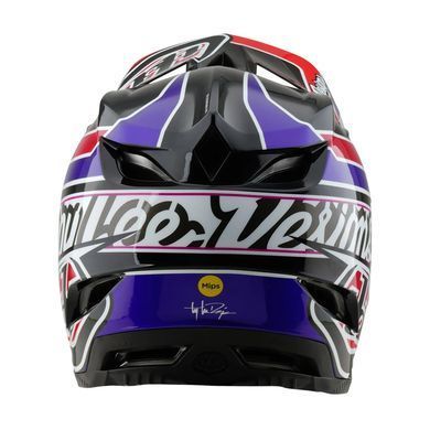 Шлем TLD D4 POLYACRYLITE HELMET; LINEAR [BLACK] LG