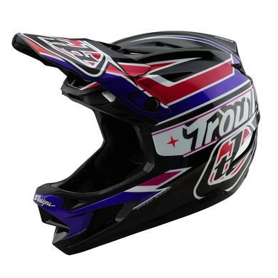 Шлем TLD D4 POLYACRYLITE HELMET; LINEAR [BLACK] LG