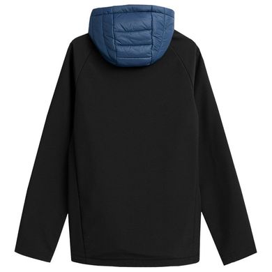 Куртка 4F SOFTSHELL колір: чорний синій