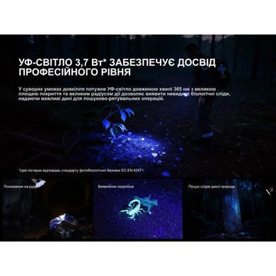 Фонарь поисковый ручной Fenix LR35R PRO