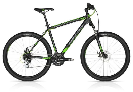 Велосипед Kellys 18 Viper 30 Black Green (27,5")