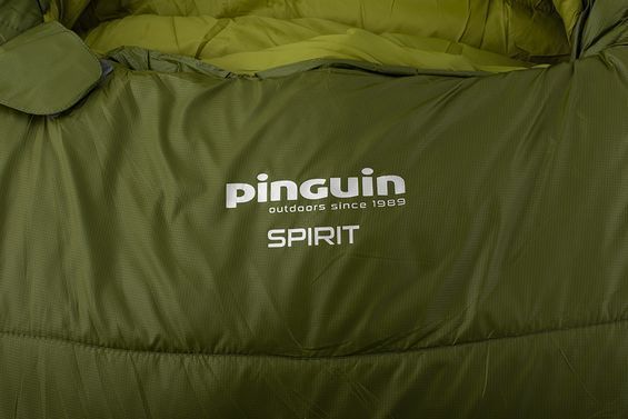 Спальный мешок Pinguin Spirit CCS 195 (Green, Right Zip)