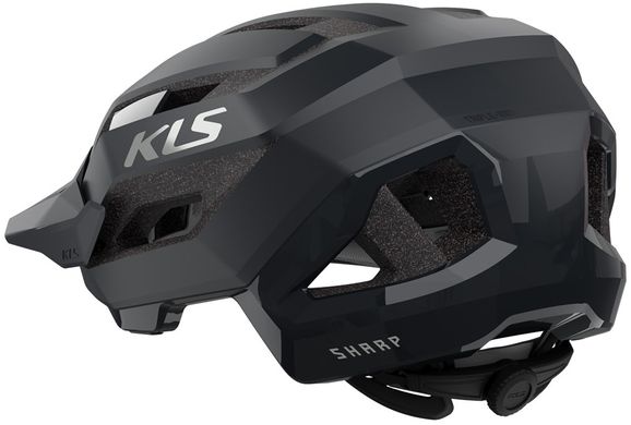 Шлем KLS Sharp черный L/XL (58-61 cм) магнитная застежка