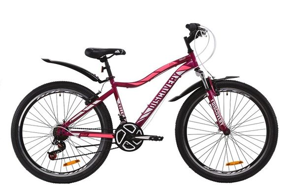 Велосипед ST 26 "Discovery KELLY AM Vbr з крилом Pl, 2020, фіолетово-рожевий