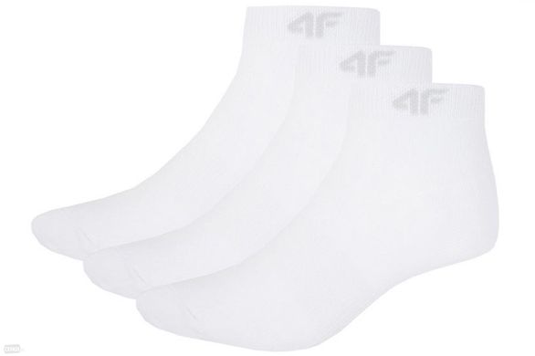Шкарпетки 4F колір: білий 3 пари
