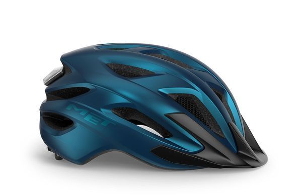 Шолом Met Crossover CE Blue Metallic | Matt XL (60-64)