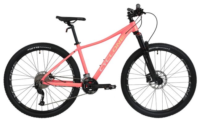 Велосипед Cyclone 27,5” LLX 17” розовый