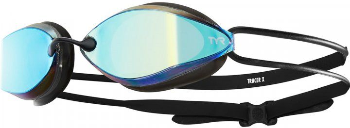Очки для плавания TYR Tracer-X RZR Mirrored Racing, Gold/Black/Black (751)