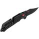 Раскладной нож SOG Trident AT, Black/Red/Partially Serrated 4 из 10