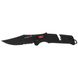 Раскладной нож SOG Trident AT, Black/Red/Partially Serrated 3 из 10