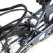Велосипед Trinx Life 1.0 20 Grey-Black-Blue 5 з 9