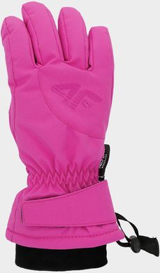 Перчатки лыжные 4F JUNIOR цвет: розовый