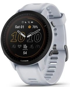 Смарт годинник Garmin Forerunner 955, Solar, White, GPS