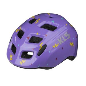 Шлем KLS ZIGZAG детский, фиолетовый XS(р)