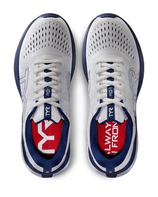 Бігові кросівки TYR RD-1 Runner, White/Navy, 11,5