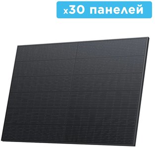 Набір сонячних панелей EcoFlow 30*400 Solar Panel Стаціонарні