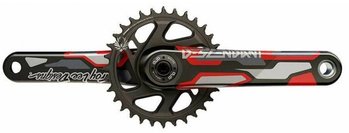 Шатуны Truvativ Descendant CoLab Troy Lee Designs Eagle All Downhill DUB83 12s 170 w Direct Mount 36t X-SYNC 2 CNC Chainring Red