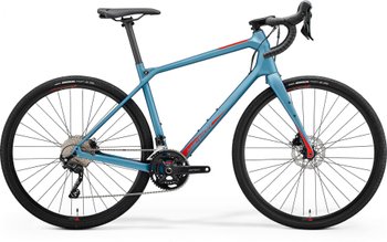 Велосипед Merida SILEX 4000 MATT STEEL BLUE(GLOSSY RED)