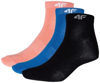 Шкарпетки 4F 3 пари колір: чорний синій помаранчевий