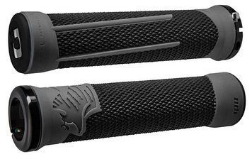 Гріпси ODI AG-2 Black/Graphite w/ Black clamps (чорно-графітові з чорними замками)