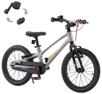 Велосипед RoyalBaby 16" SPACE SHARK, OFFICIAL UA, Grey