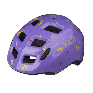 Шлем KLS ZIGZAG детский, фиолетовый XS (45-50 cм)