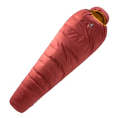 Спальный мешок Deuter Astro 300 L цвет 5908 redwood-curry левый