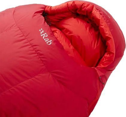 Спальний мішок Rab Expedition 1200, 195 см - Left Zip, SUMMIT RED