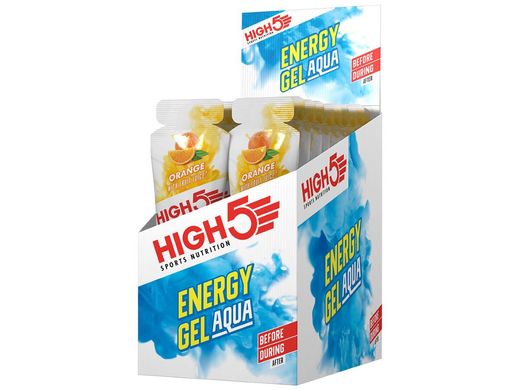 Гель High5 Energy Gel Aqua 66g - Апельсин (Упаковка 20шт)